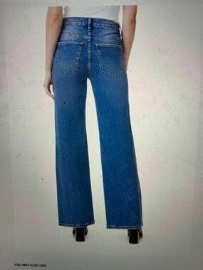 Habitual Denver Wide Leg Jeans in Lagoon Size 6